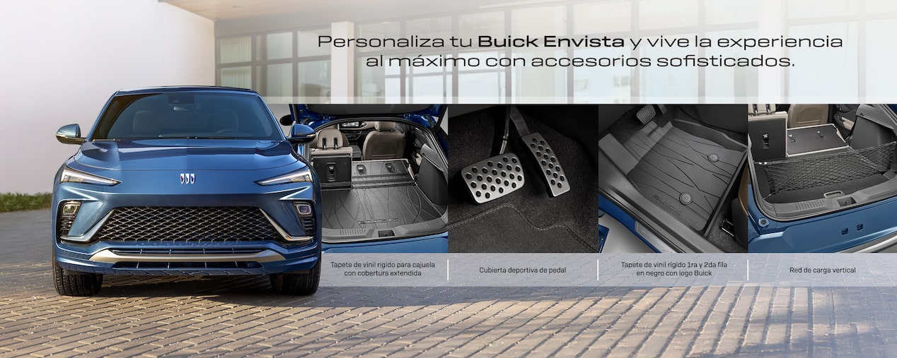 Personaliza tu SUV premium de la familia Buick con increíbles accesorios