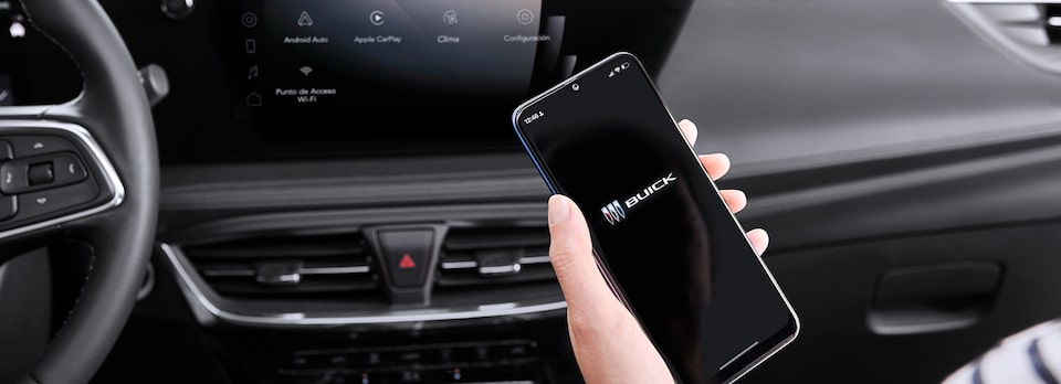 Infoentretenimiento incorporado en Buick, integra tu smartphone para consultar tus llamadas, mensajes y más