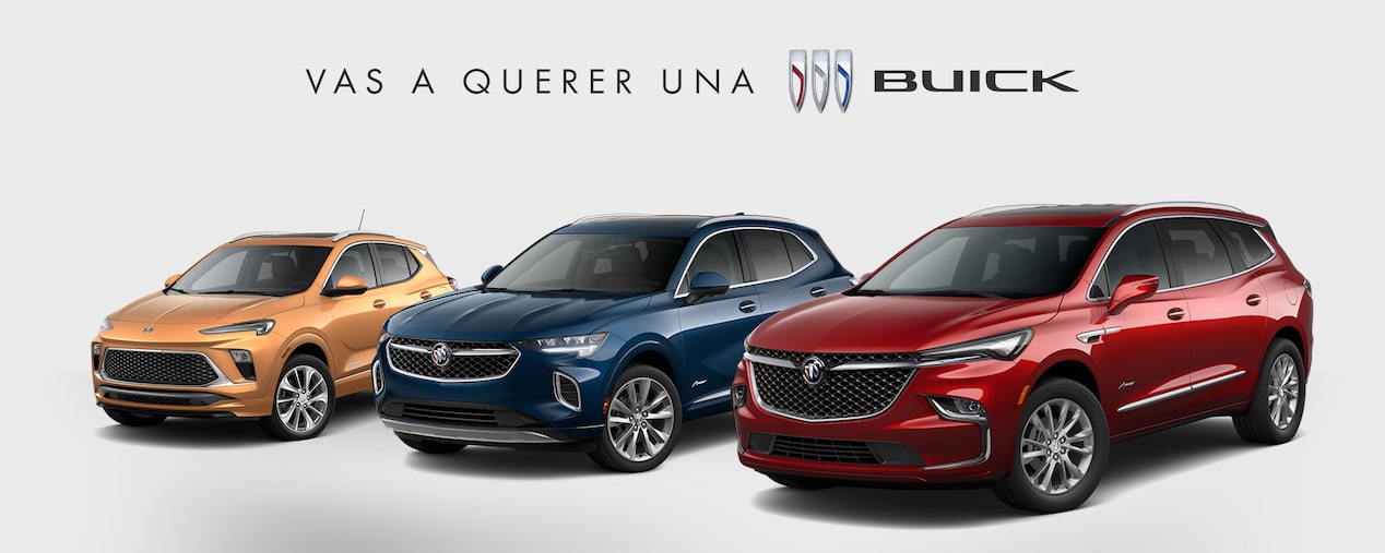 Descubre las tecnológicas y confortables SUVs premium de la familia Buick y conduce la que mejor se adapte a tu estilo de vida