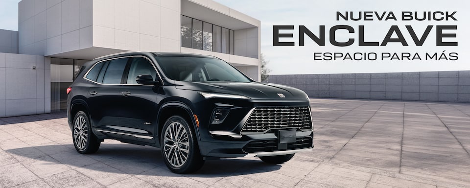 Descubre tu nueva Buick Enclave, la SUV familiar perfecta con renovado diseño exterior, tecnología a la vanguardia y espacio para más.