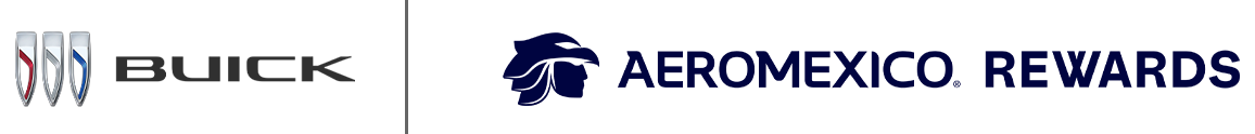 Logo de Buick y Aeroméxico Rewards