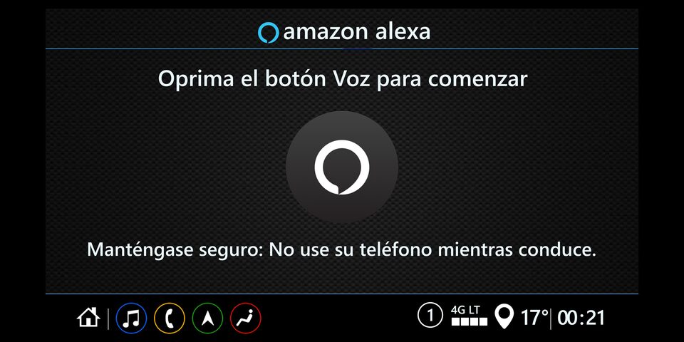 Tecnología integrada de Alexa