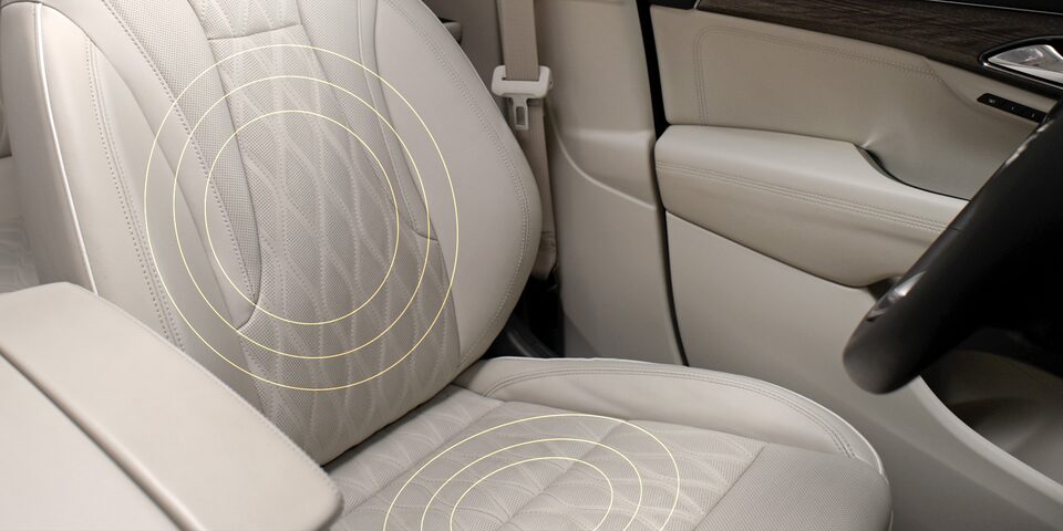 Masaje para asiento del conductor