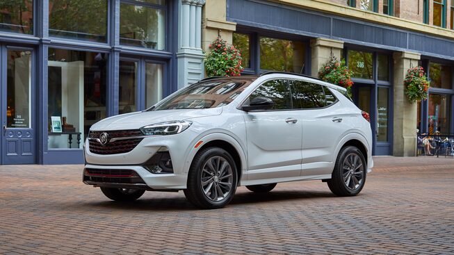 Galería de SUV compacta de lujo Buick Encore GX 2023, con diseño vanguardista