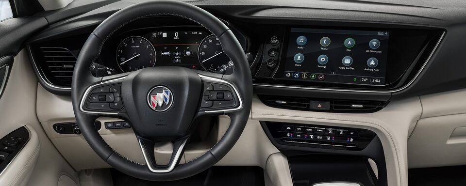 Vive el máximo lujo y confort en el interior de Buick Envision 2023