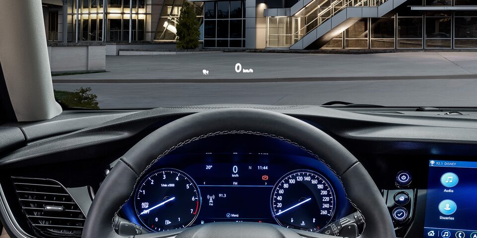 Head Up Display en tu mejor SUV mediana, Buick Envision 2023