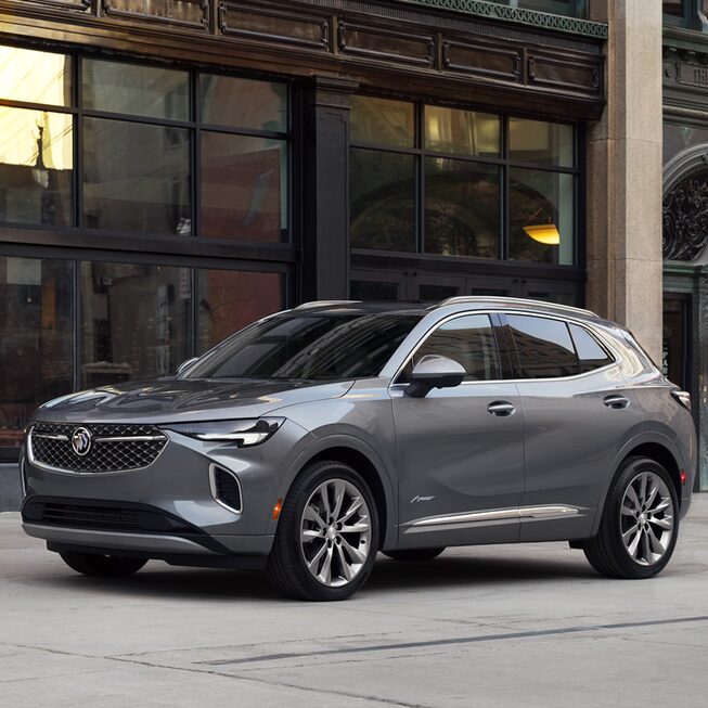 Lujosos rines de 18 y 20 pulgadas en Buick Envision 2023