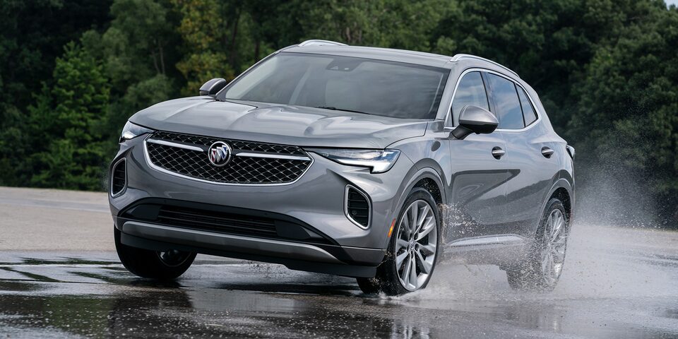 Imponente y elegante diseño exterior de Buick Envision 2023