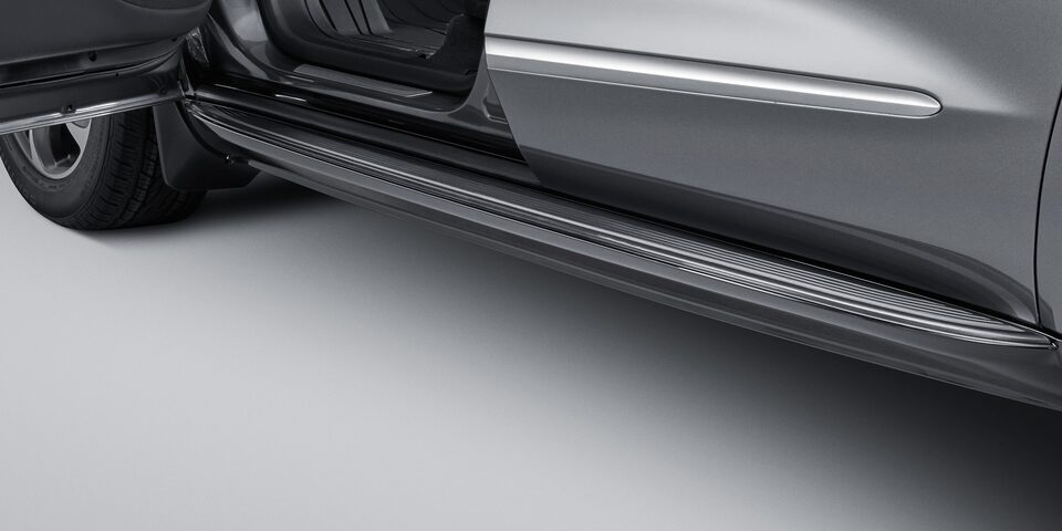 Estribos moldeados en gris oscuro para tu Buick Enclave 2024