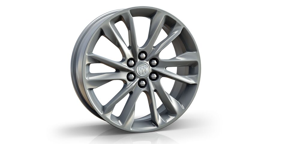 Rin de aluminio de 20 pulgadas plateado para tu Buick Enclave 2024