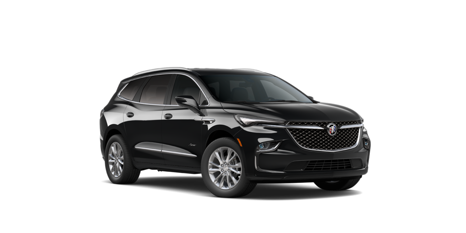 Buick Enclave 2024, SUV familiar de lujo en color Black Meet Kettle Metallic