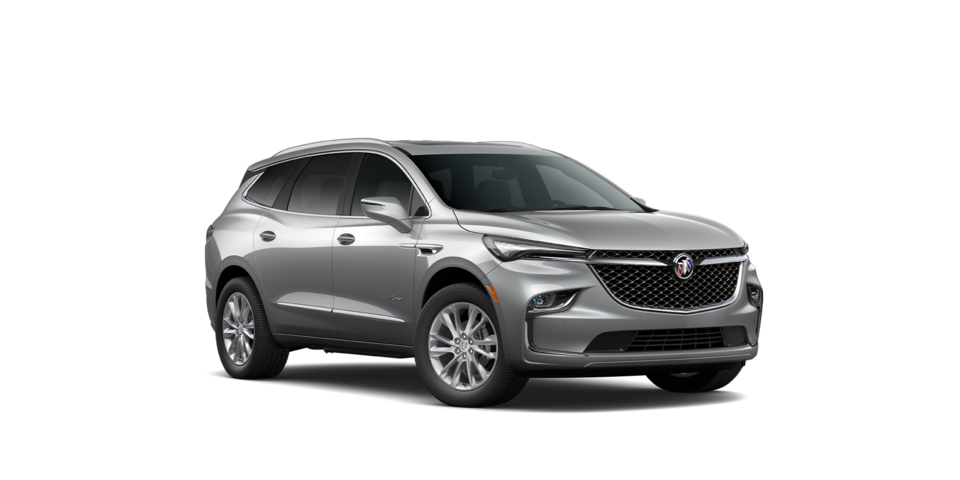 Buick Enclave 2024, SUV familiar de lujo en color Sharkskin Metallic