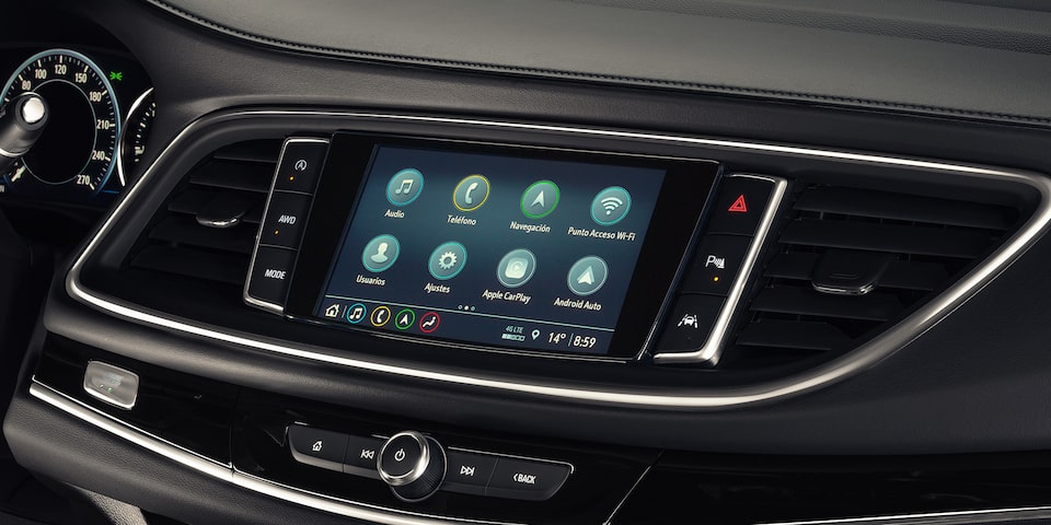 Centro de información para el conductor de la SUV familiar de lujo, Buick Enclave 2024