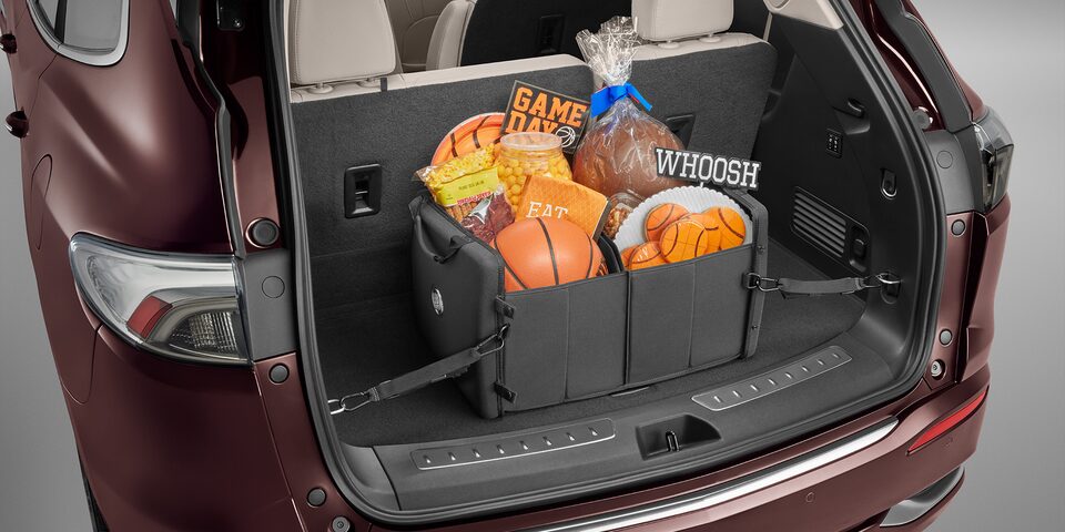 Organizador de cajuela colapsable con logo para tu nueva Buick Encore 2024, SUV compacta premium