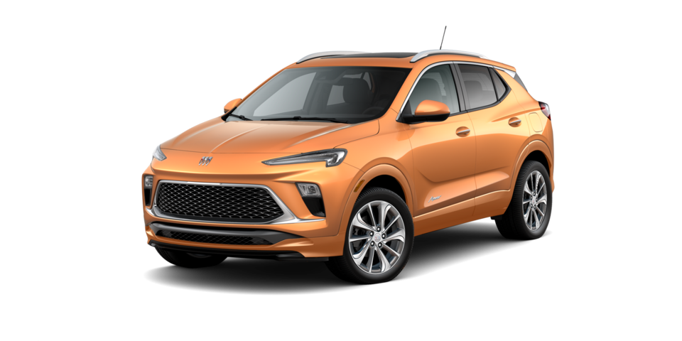 Nueva SUV compacta premium, Buick Encore 2024 Avenir color Zircon Metallic