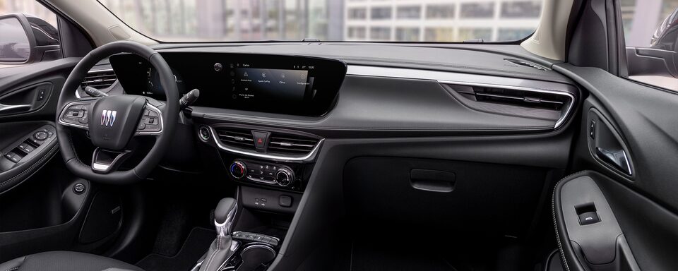 Máximo confort y tecnología en el interior de la nueva Buick Encore 2024, SUV compacta premium