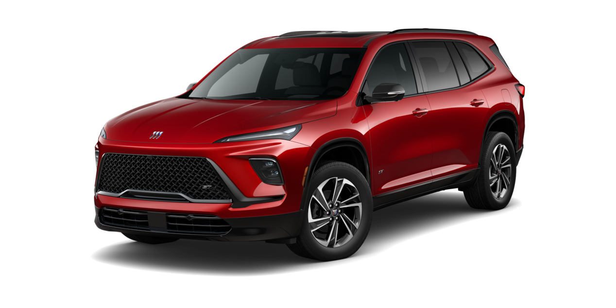 Nueva Buick Enclave 2025 color radiant red metallic