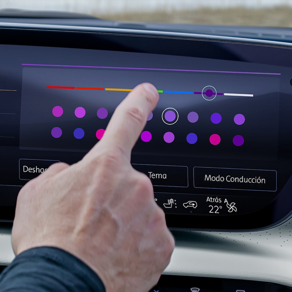 Tu nueva Buick Enclave 2025 cuenta con sistema de iluminación ambiental con 26 opciones de colores
