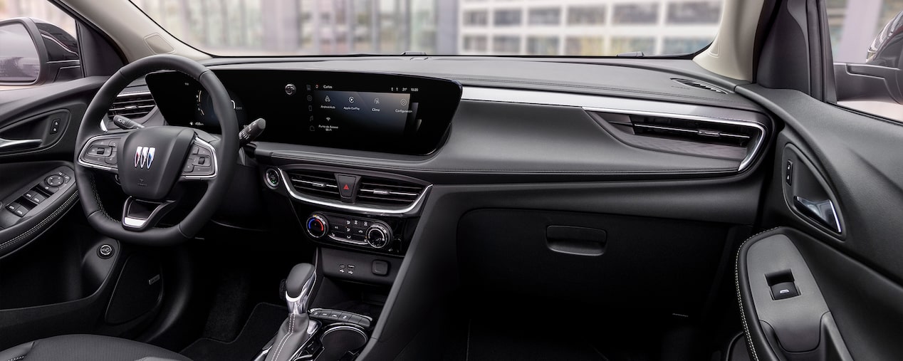 El máximo confort dentro de tu SUV compacta premium, Buick Encore 2025, con detalles exclusivos en su interior