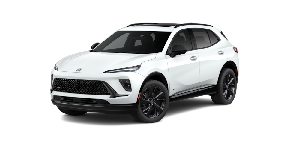 Buick Envision 2025, SUV mediana premium en color Summit White