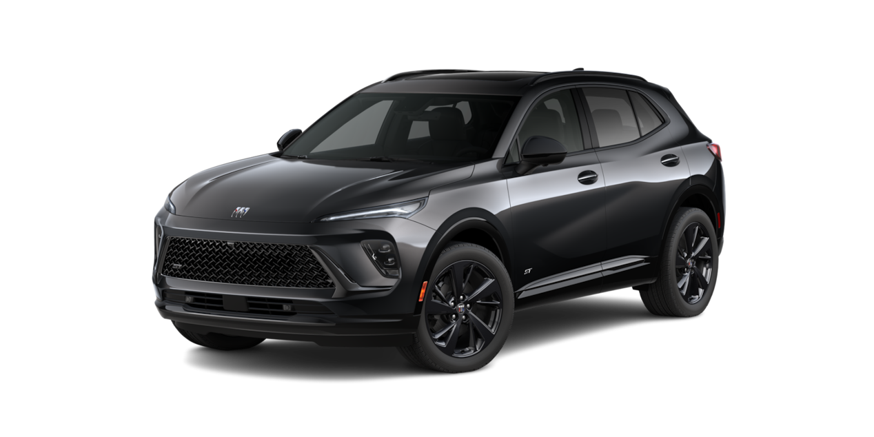 Buick Envision 2025, SUV mediana premium en color  Black Meet Kettle