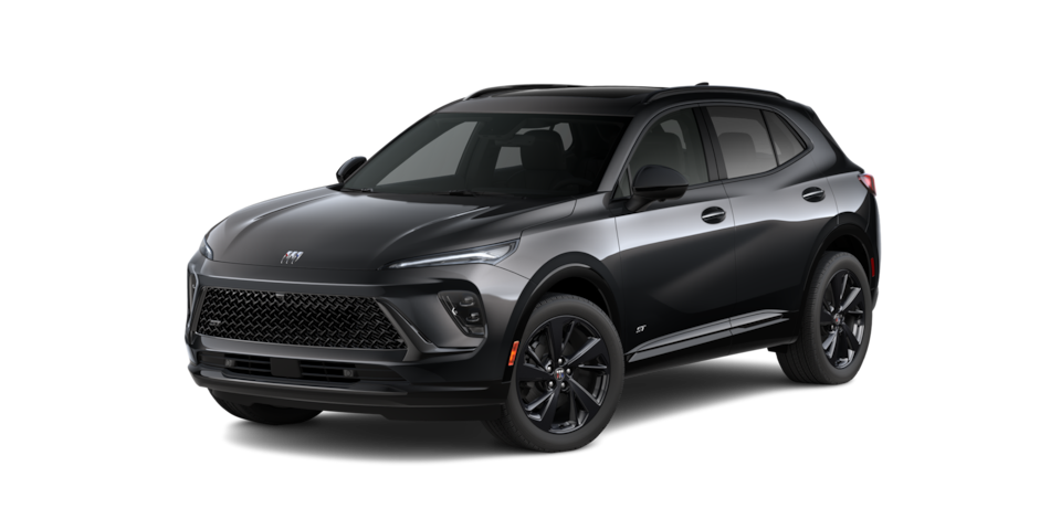 Buick Envision 2025, SUV mediana premium en color  Black Meet Kettle