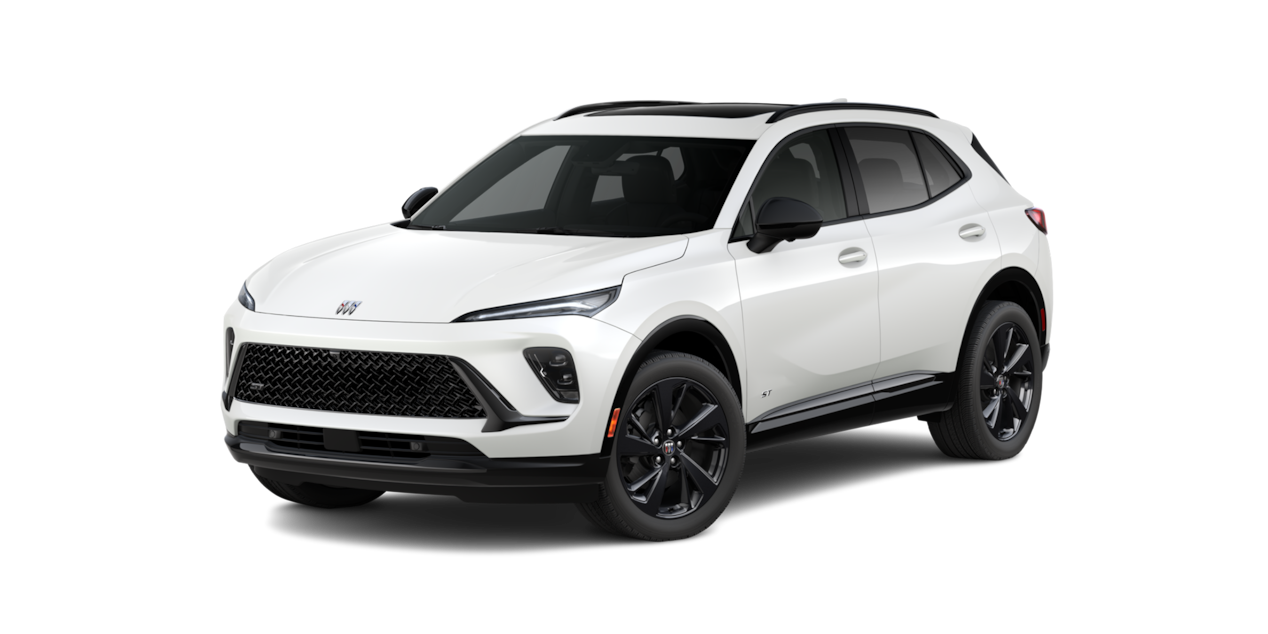 Buick Envision 2025 versión Avenir, SUV mediana premium en color White Metallic