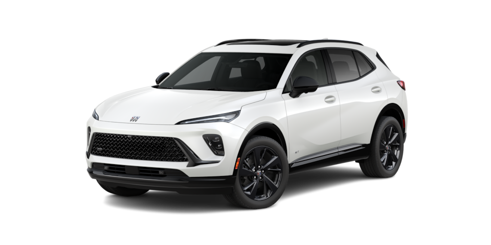 Buick Envision 2025 versión Avenir, SUV mediana premium en color White Metallic
