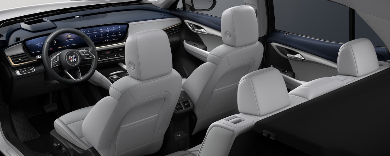 Tu SUV mediana premium, Buick Envision 2025, cuenta con amplio espacio y diseño interior con máximo confort para tus viajes