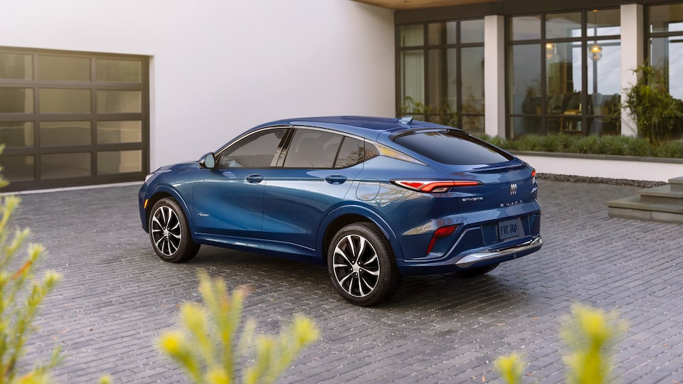  Excepcional diseño exterior de Buick Envista 2025, SUV premium con una silueta deportiva y moderna