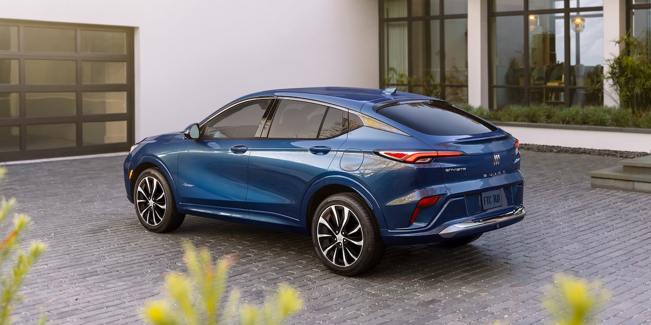 Excepcional diseño exterior de Buick Envista 2025, SUV premium con una silueta deportiva y moderna