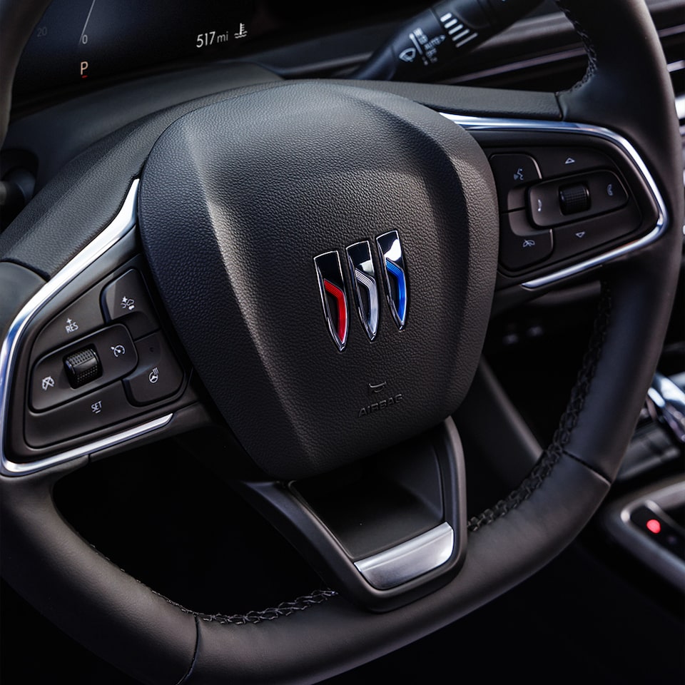Volante y asientos delanteros calefactables para mayor comodidad en tu Buick Envista 2025, SUV premium