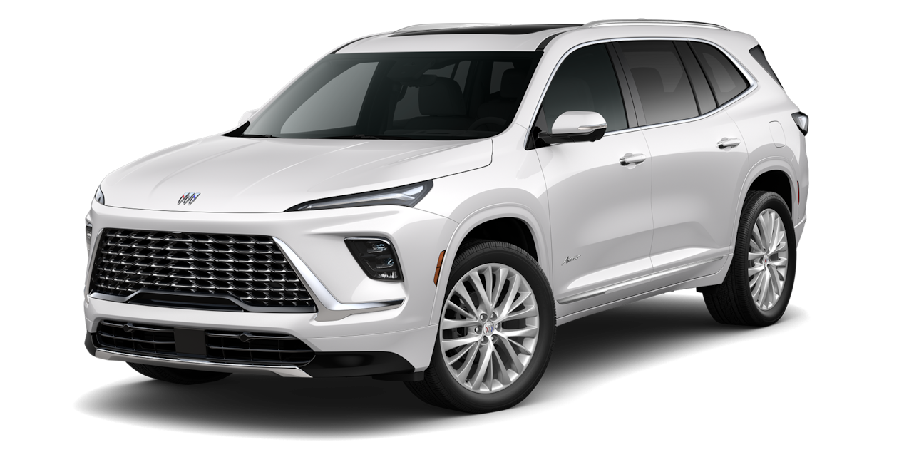 Buick Enclave 2026 versión Avenir color Polar White Tricoat