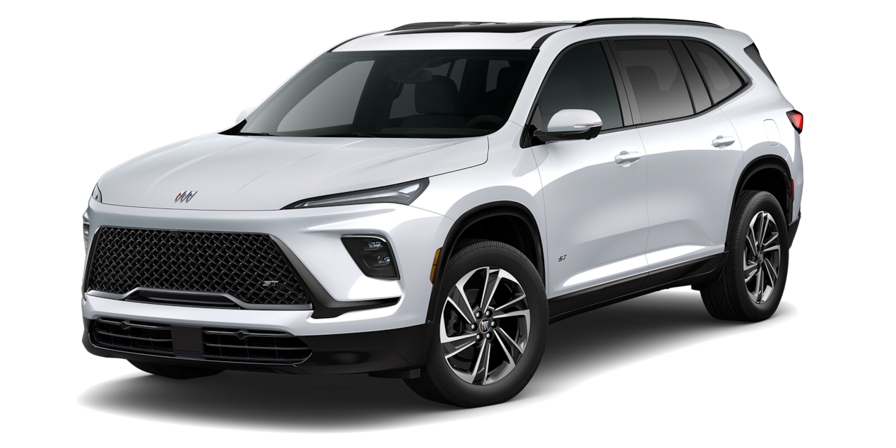 Buick Enclave 2026 versión Sport Touring color Polar White Tricoat