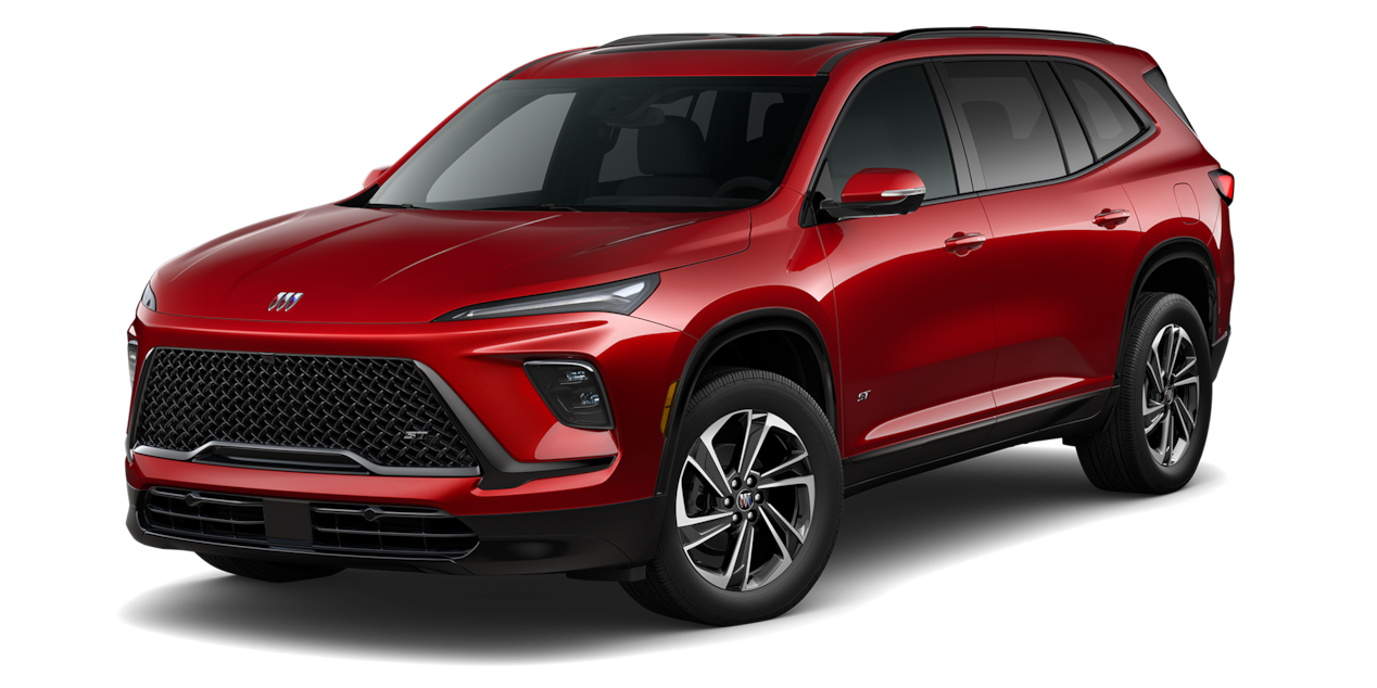 Buick Enclave 2026 versión Sport Touring color Radiant Red Metallic