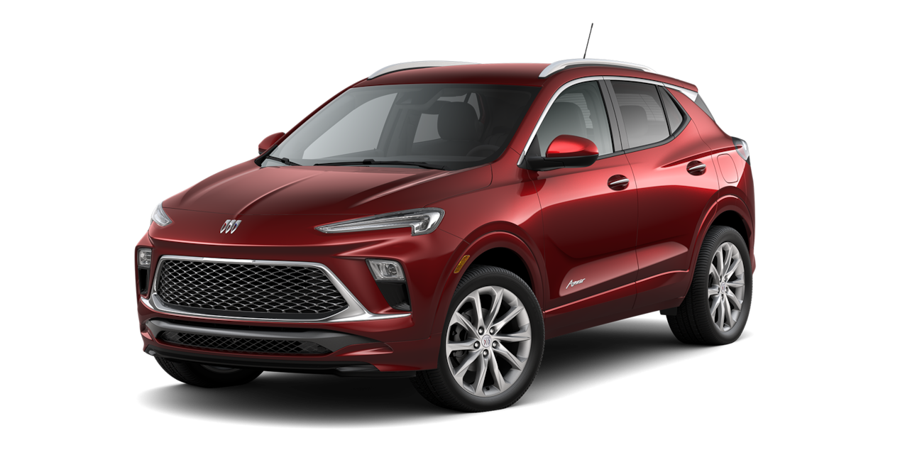 Buick Encore 2026 color Apex Red Solid