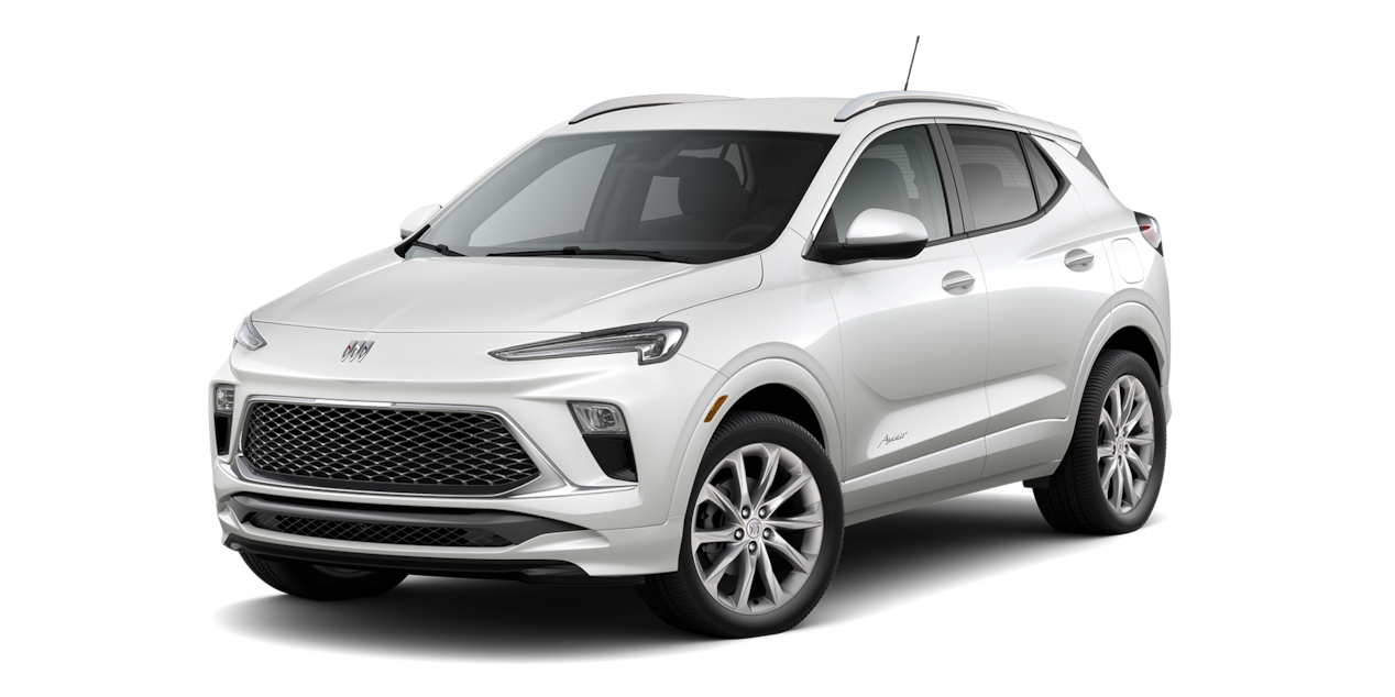 Buick Encore 2026 color White Platinum Metallic