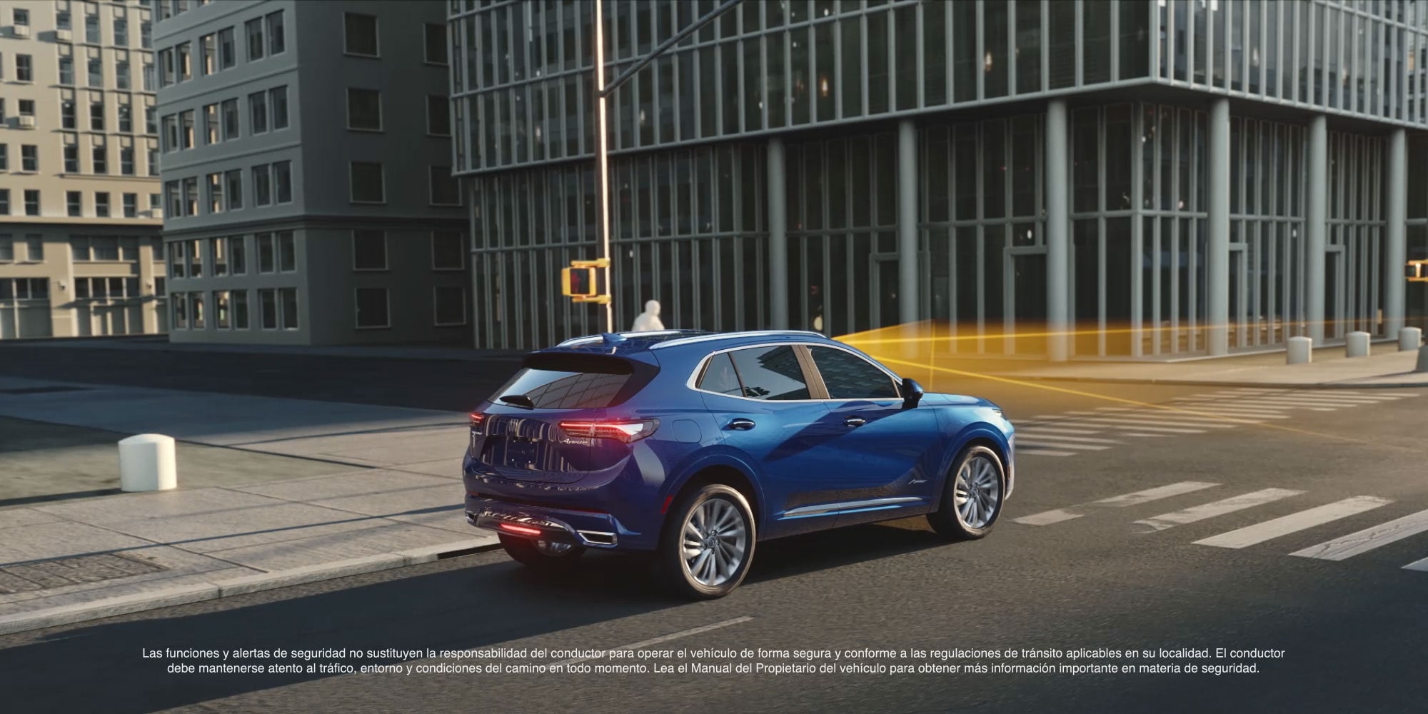 Detección de peatones mejorado en Buick Envision 2026, SUV mediana premium