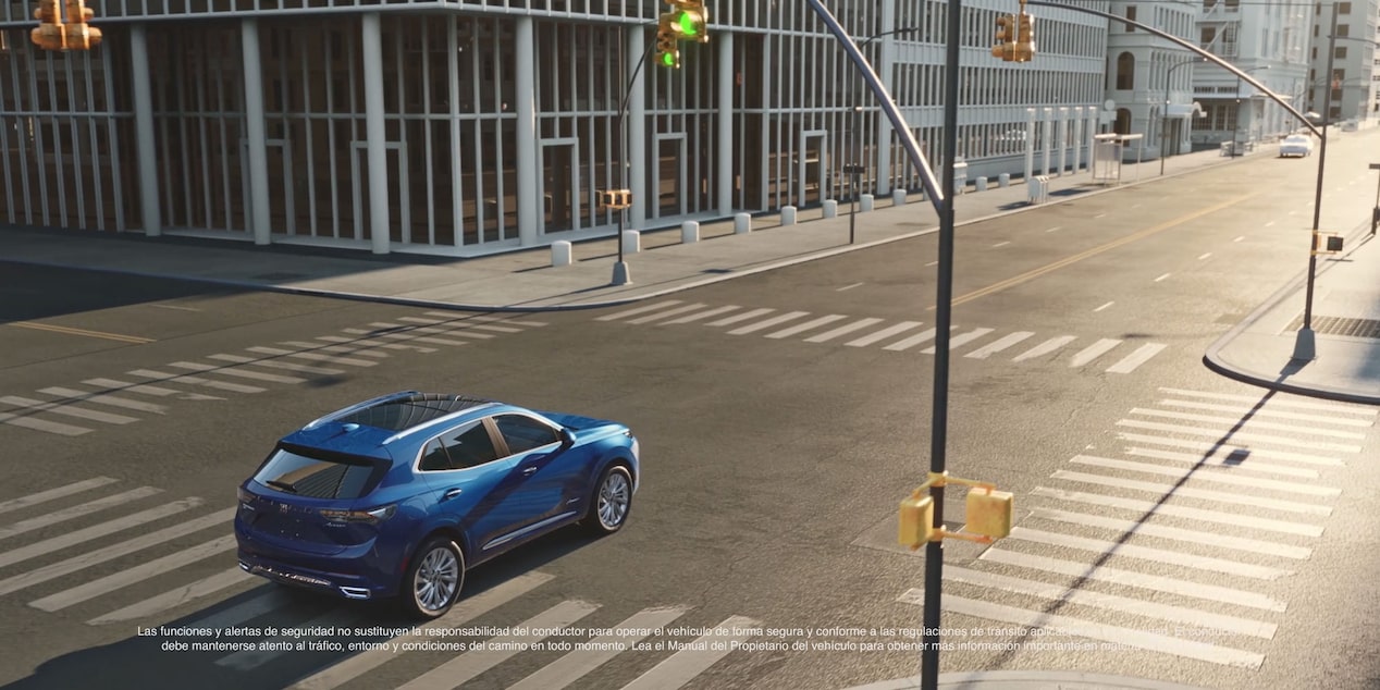Frenado de emergencia automático en Buick Envision 2026, SUV mediana premium