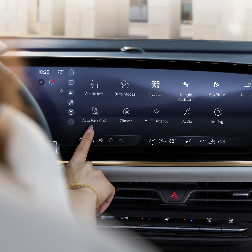 Pantalla de infoentretenimiento de 30 pulgadas en tu Buick Envision 2026